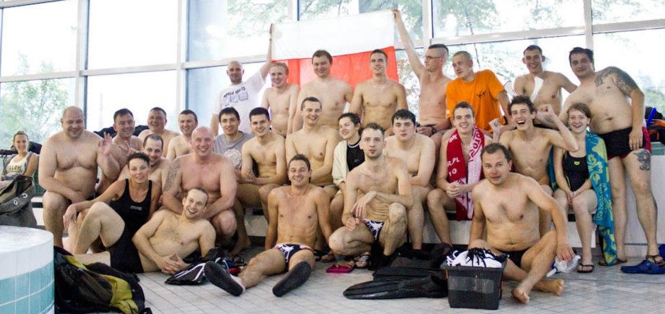 Hokej pod wodą Walenie Siemianowice Śląskie Czechy2012